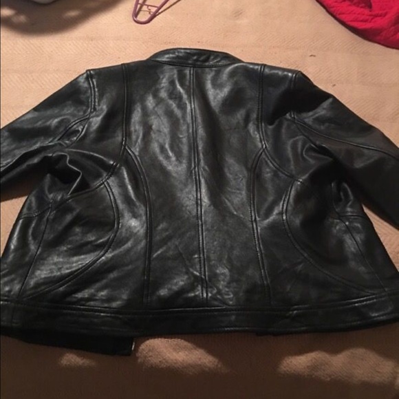 Wilson leather jacket, soft, buttery leather already broken in. - Picture 3 of 3